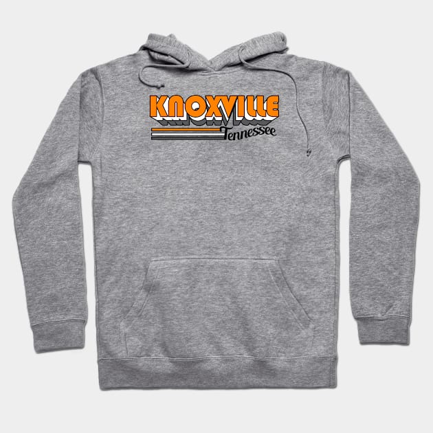 Knoxville - Retro Hoodie by BigOrangeShirtShop